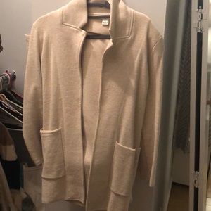J. crew open front sweater blazer